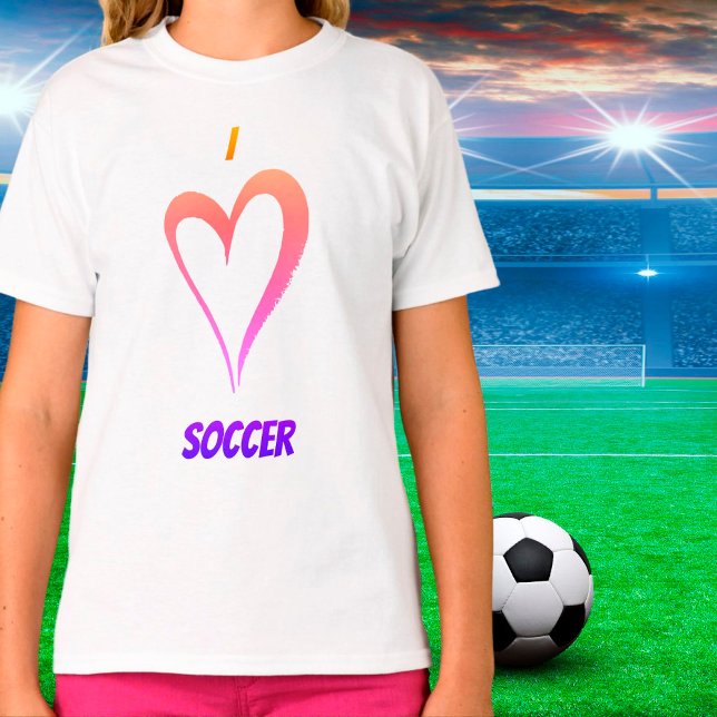 I Love Soccer - T-Shirt pour enfants (Créateur téléchargé)