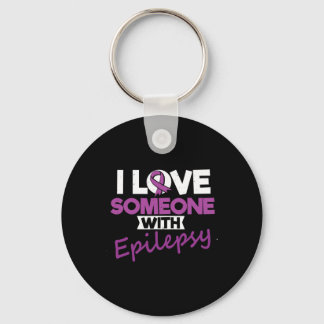 I Love Someone With Epilepsy Day Seizures Warrior Schlüsselanhänger
