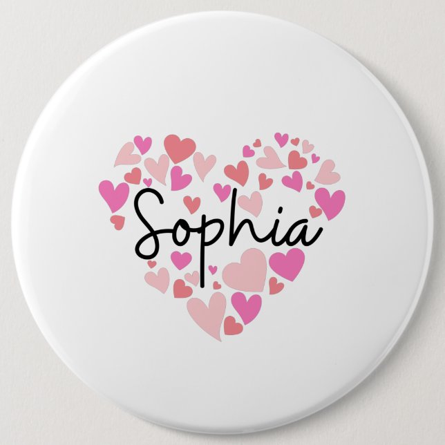 I love Sophia Button (Vorderseite)