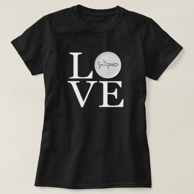 I Love Soul Food T-shirt (Design devant)