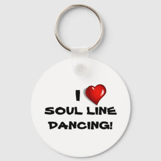 I Love Soul Line Dancing! Schlüsselanhänger