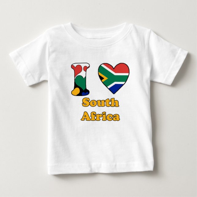 I love South Africa Baby T-shirt (Vorderseite)