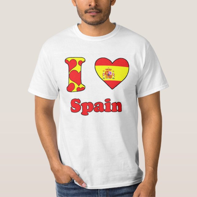 I love Spain T-Shirt (Vorderseite)