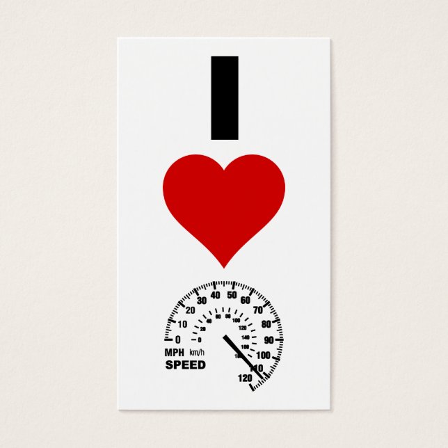 I Love Speed (Vertical) (Devant)