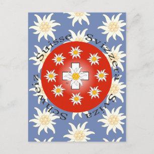 I love Switzerland Postkarte