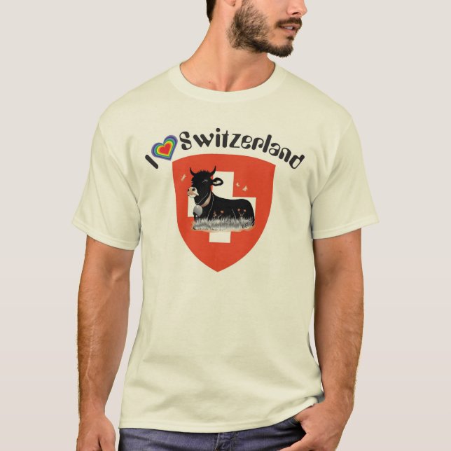 I love Switzerland T-Shirt (Vorderseite)