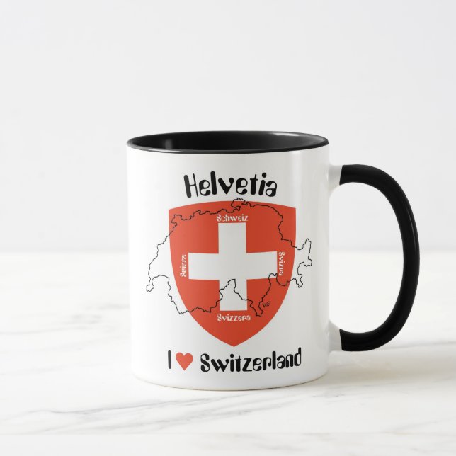 I love Switzerland Tasse (Rechts)