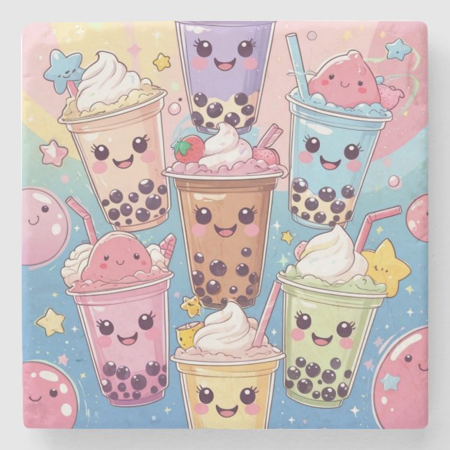 I love tapioca steinuntersetzer (Vorderseite)