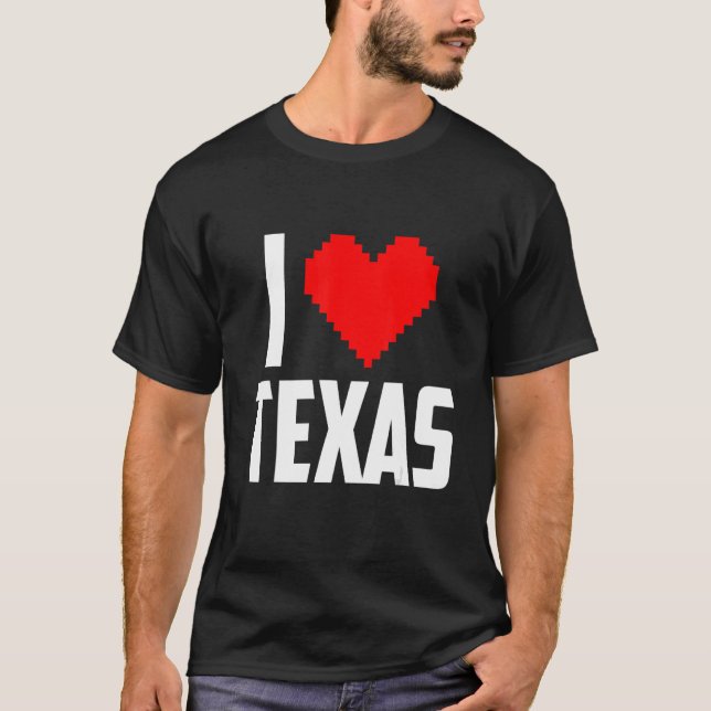 I love Texas T-Shirt (Vorderseite)