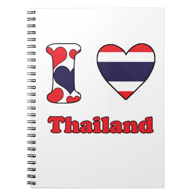 I love Thailand Notizblock (Vorderseite)