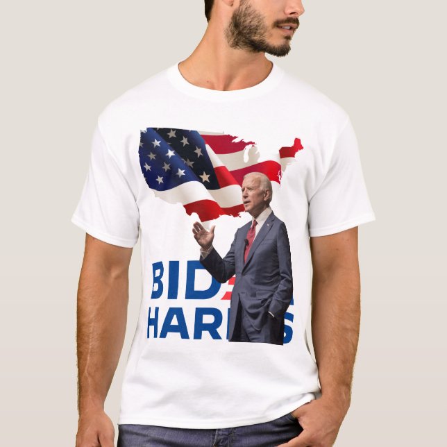 I love the Biden Harris T-Shirt (Vorderseite)