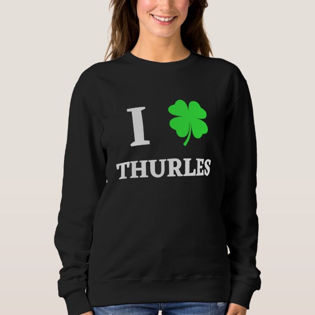 I LOVE THURLES SWEATSHIRT (Vorderseite)