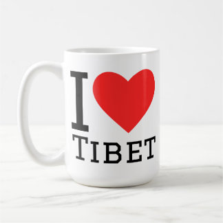 I love Tibet  Kaffeetasse