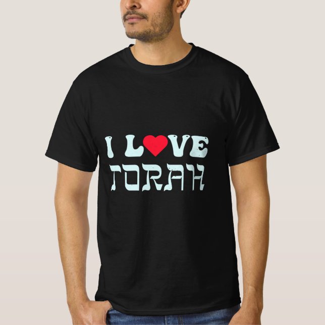 I love Torah T-Shirt (Vorderseite)