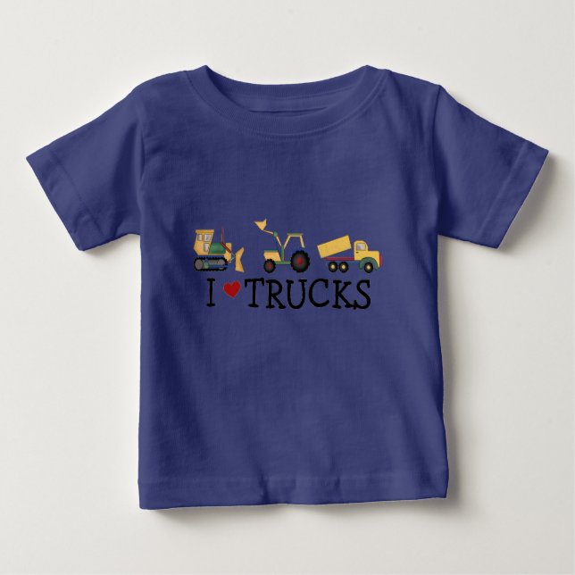 I Love Trucks T-shirts et cadeaux (Devant)