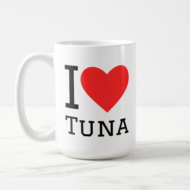 I love tuna kaffeetasse (Links)