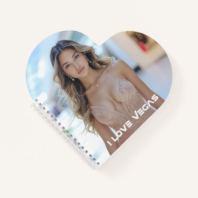 I LOVE VEGAS NOTIZBUCH (Vorderseite)