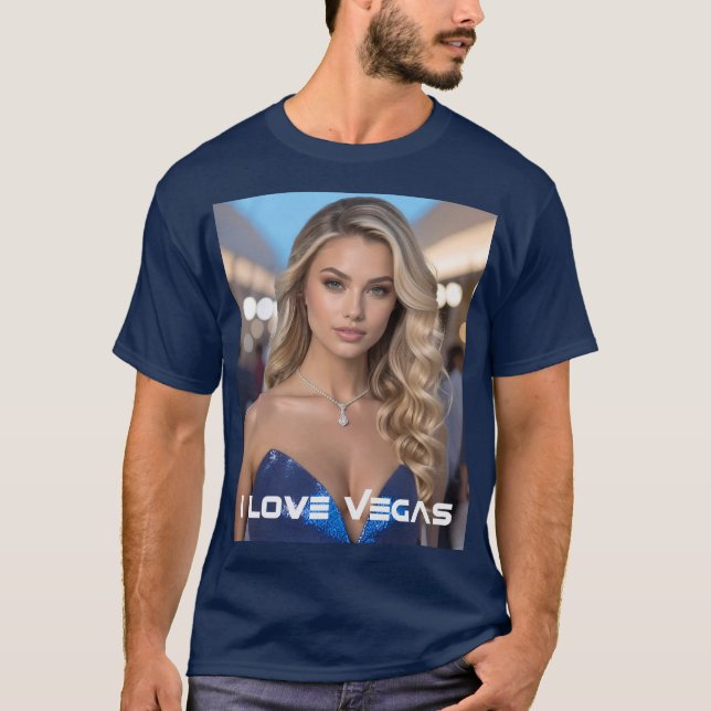 I LOVE VEGAS T-Shirt (Vorderseite)