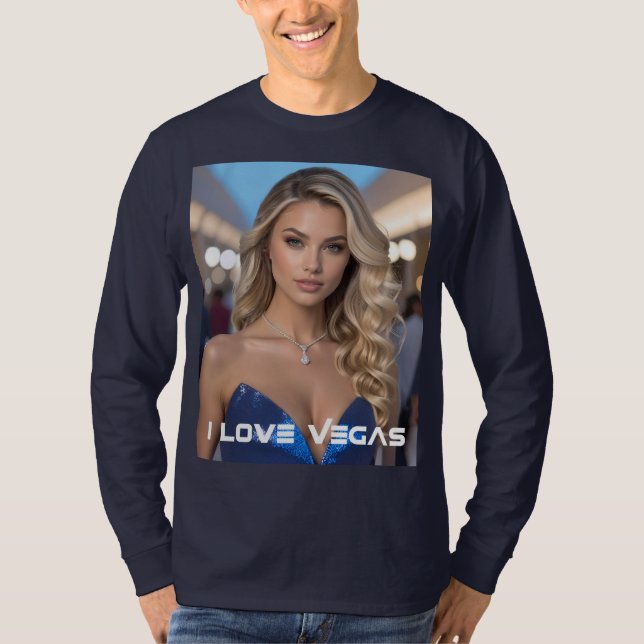 I LOVE VEGAS T-Shirt (Vorderseite)