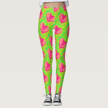 I Love Watermelon Leggings