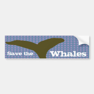 I love whales autoaufkleber