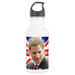 I Love William Edelstahlflasche