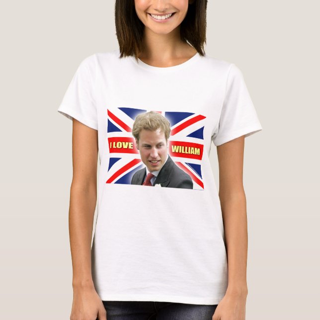 I Love William T-Shirt (Vorderseite)