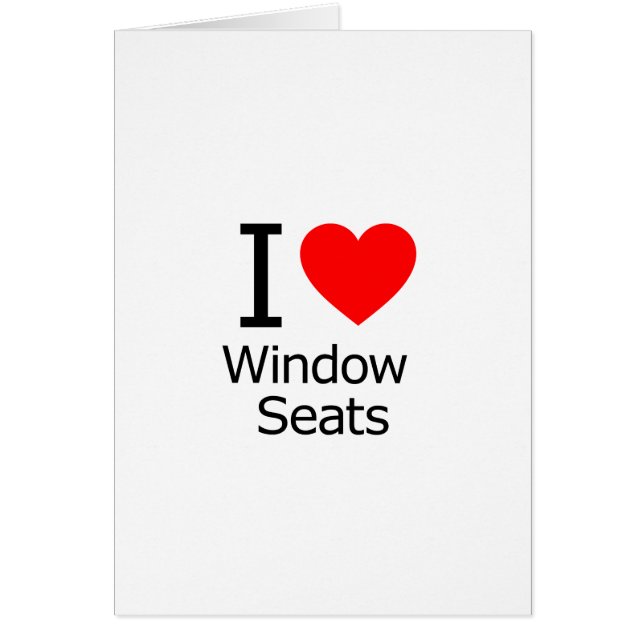 I Love Window Siats (Devant)