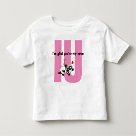 I Love You avec son propre message T-shirt