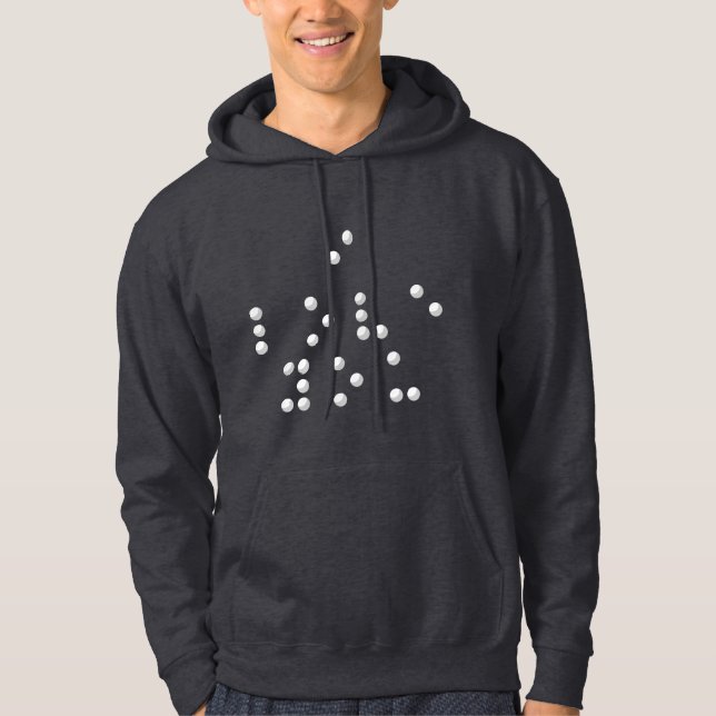 I love you (Braille) Hoodie (Vorderseite)