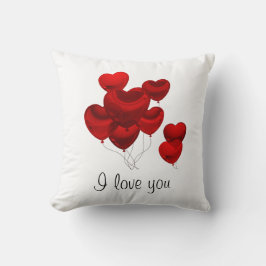 I Love You Cushion / Pillow Kissen