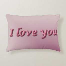 I love you. dekokissen