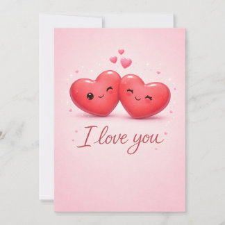 I love you!  feiertagskarte