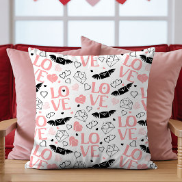 I Love You Gift Pillow Romantic Heart Sketch Desig Kissen
