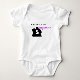 I Love You Mom – Sweet Baby  Gift Strampler