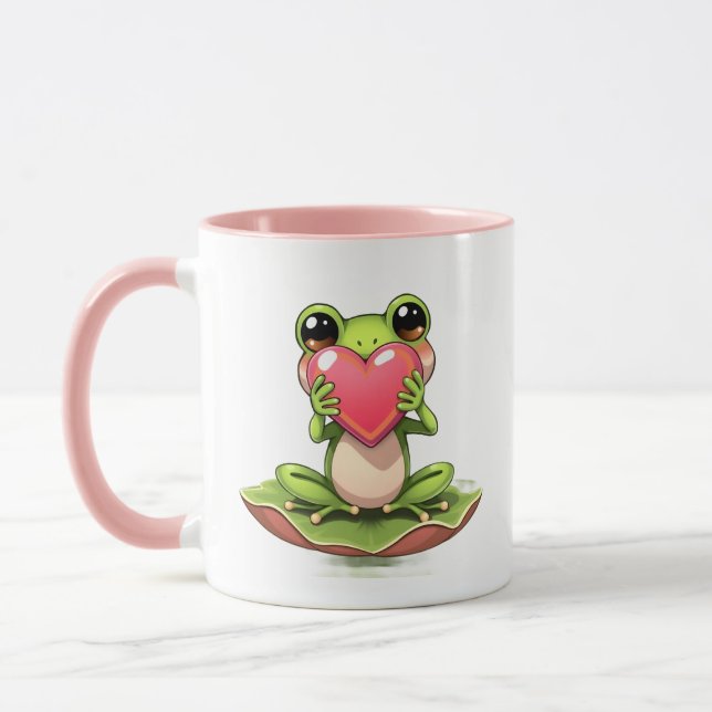 I Love You | Personalized Chibi Toad Tasse (Links)