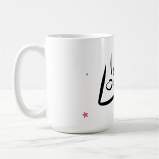 I Love You Romantic Heart Art Kaffeetasse