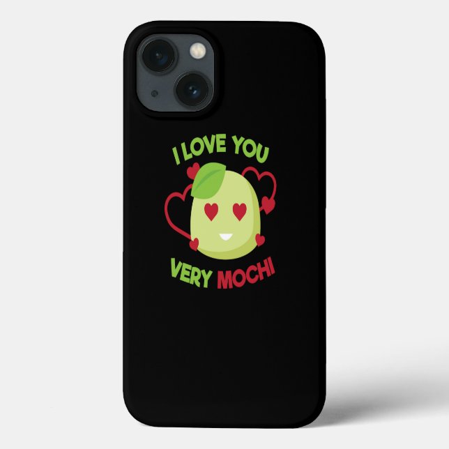 I Love You Very Mochi Case-Mate iPhone Hülle (Rückseite)