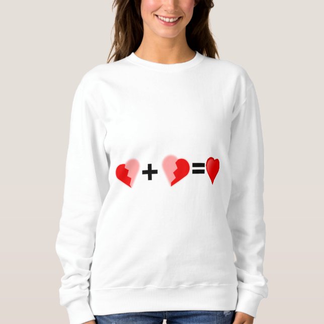 I love you women's day sweatshirt (Vorderseite)
