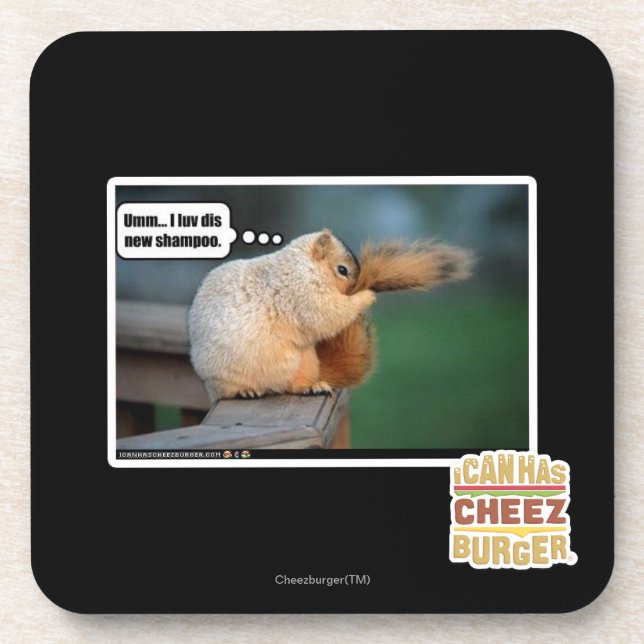 I luv DIS neues Shampoo Getränkeuntersetzer (Vorderseite)