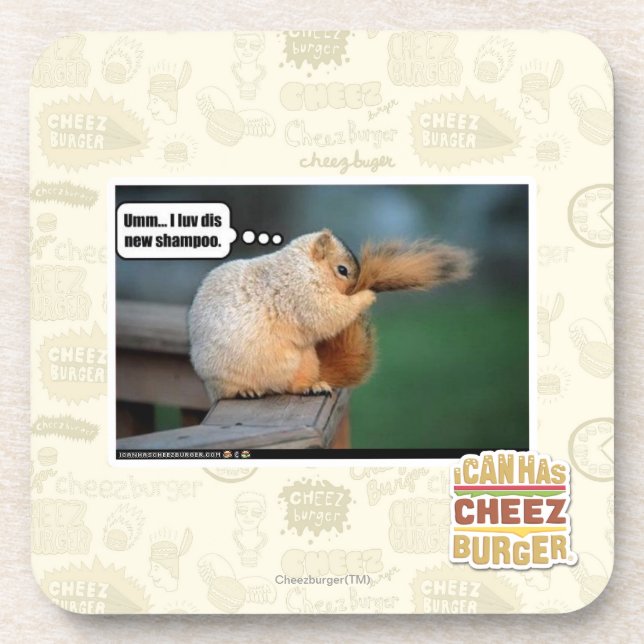 I luv DIS neues Shampoo Getränkeuntersetzer (Vorderseite)