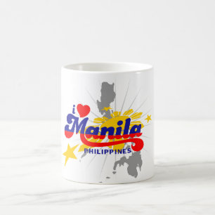 I luv Manila Kaffeetasse