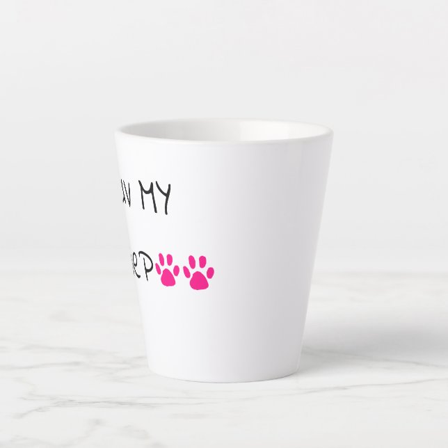 I Luv My Yorkiepoo Keramik Coffee Cup Tasse (Vorderseite)