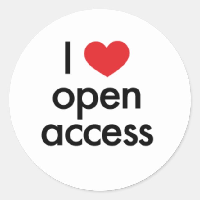 I luv OA Sticker (Vorderseite)