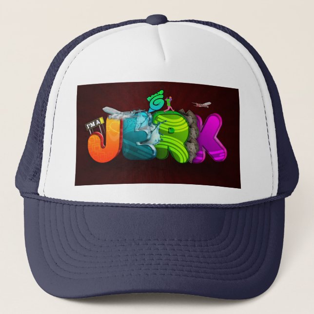 I__m_a_Jerk_by_GonsalvesMario (1) Truckerkappe (Vorderseite)