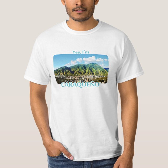 I ` m CARAQUEÑO! Nationalpark von Avila T-Shirt (Vorderseite)