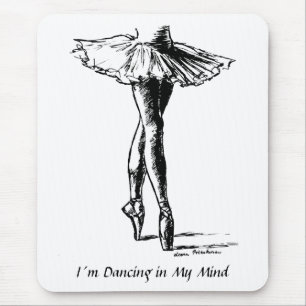 I´m, das in meinem Kopf tanzt Mousepad