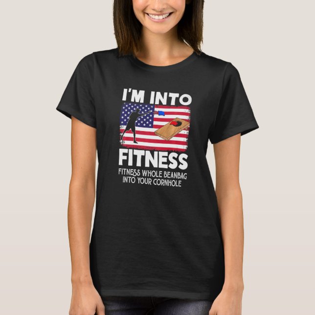 I’m Into Fitness Fitness Whole Beanbag Into your C T-Shirt (Vorderseite)