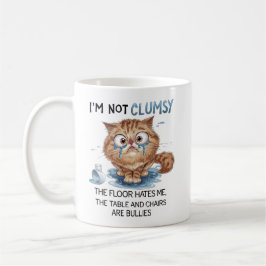 I’m Not Clumsy, The Floor Hates Me Kaffeetasse