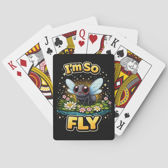 I’m So Fly Spielkarten (Rückseite)